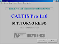 舶用タンクデータ監視ソフトウエア CALTIS II Windows
